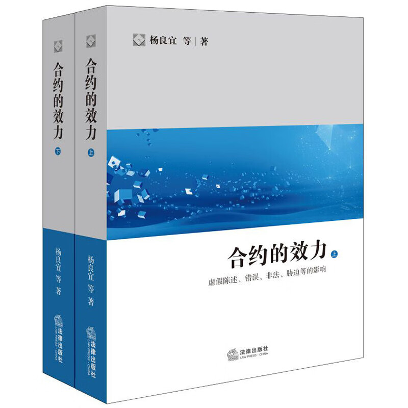 合约的效力：虚假陈述、错误、非法、胁迫等的影响（上下册）