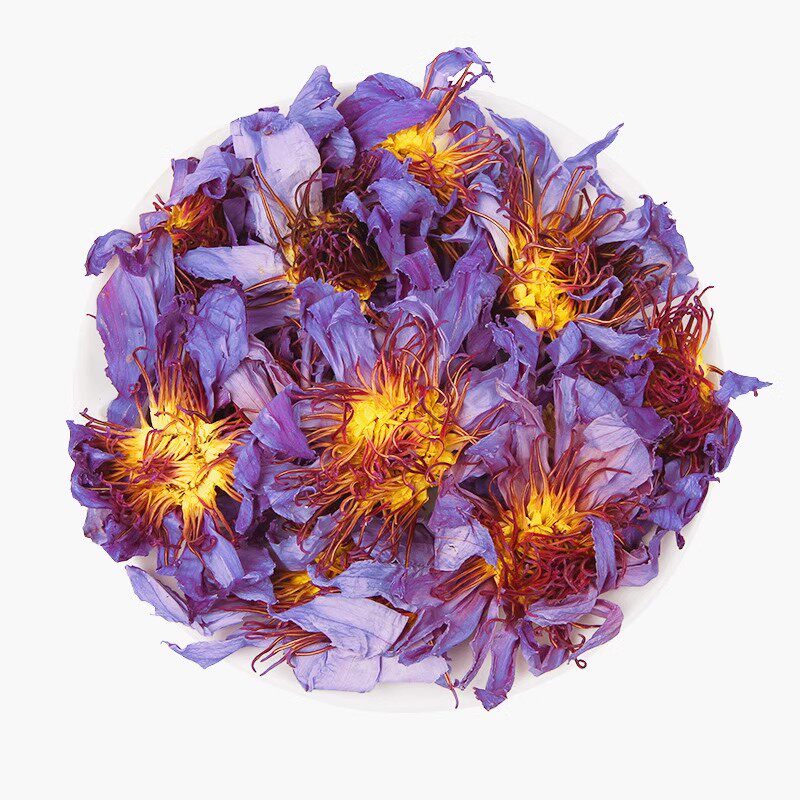 同仁堂（TRT）蓝莲花茶新货无硫云南九品香水莲花睡莲花茶泡茶埃及睡莲花茶 蓝莲花 100克 1袋*1袋