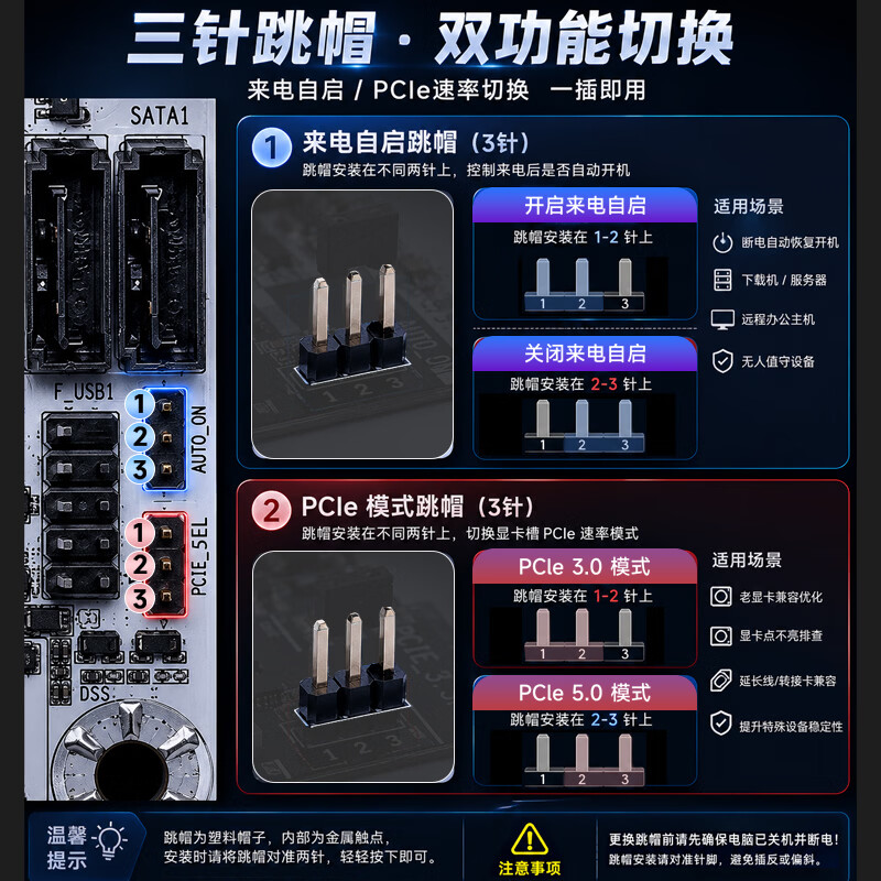 精粤 B850I SNOW DREAM WIFI DDR5 图 4