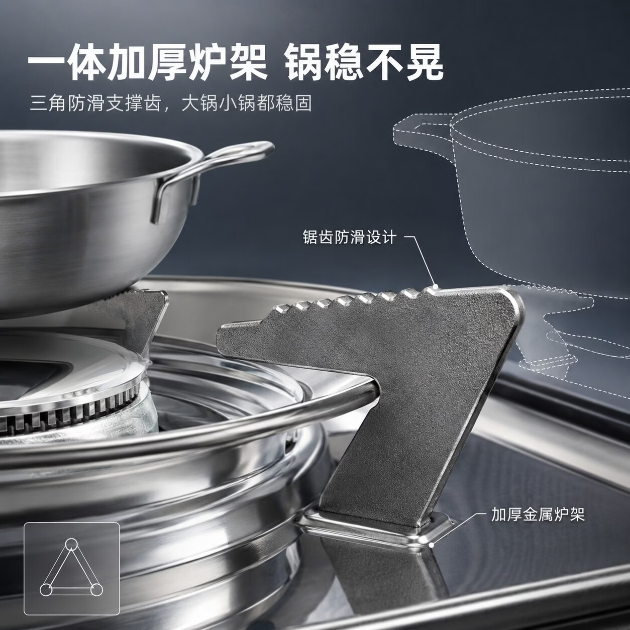 劲舟卡式炉户外野外炉具便携式卡磁炉气罐露营炊具煤气燃气灶煮茶炉具 雅典黑+中号大火力防爆防风 29*8.3*24.5CM