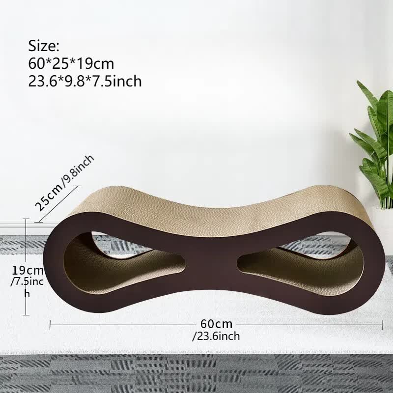 得酷8字形猫抓板60cm 32.8元，得酷超大号枕形猫抓板100cm 115元 - 86线报