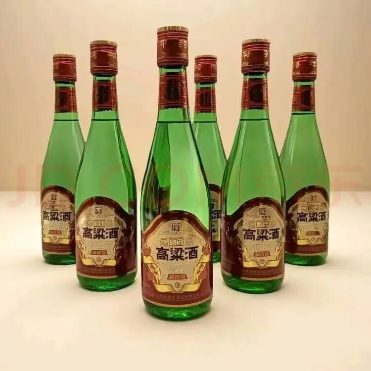 晋头粱山西高粱酒53度42度清香型优级纯粮食白酒450ml*12瓶装中华老字号 53度 450mL 12瓶 晋头梁