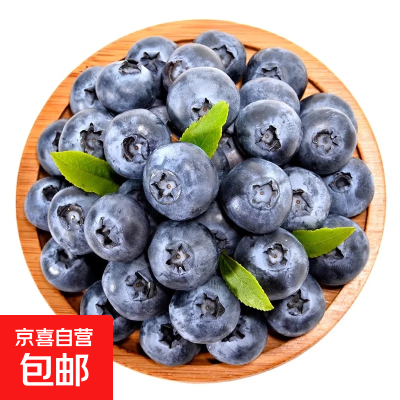 【精品】云南新鲜蓝莓当季脆甜孕妇宝宝辅食护眼水果现摘 12-15mm【2盒装】