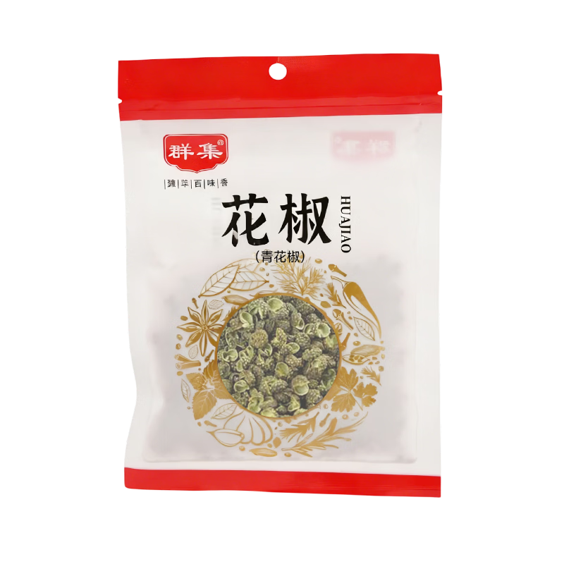 群集基础香辛料精品袋装 精选青花椒30g袋装 干花椒香辛料 基础香辛料