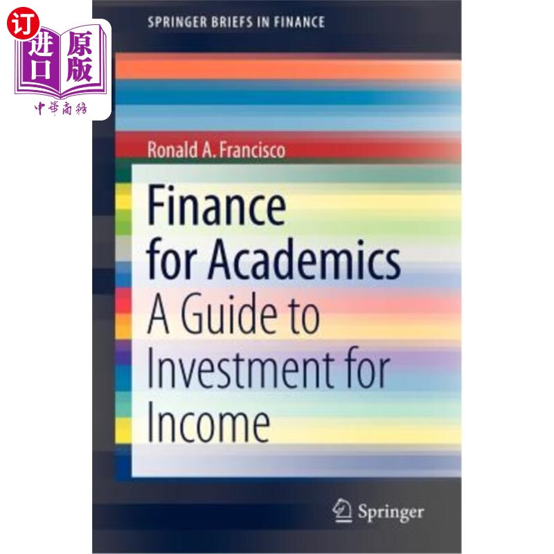 海外直订finance for academics: a guide to investment for income