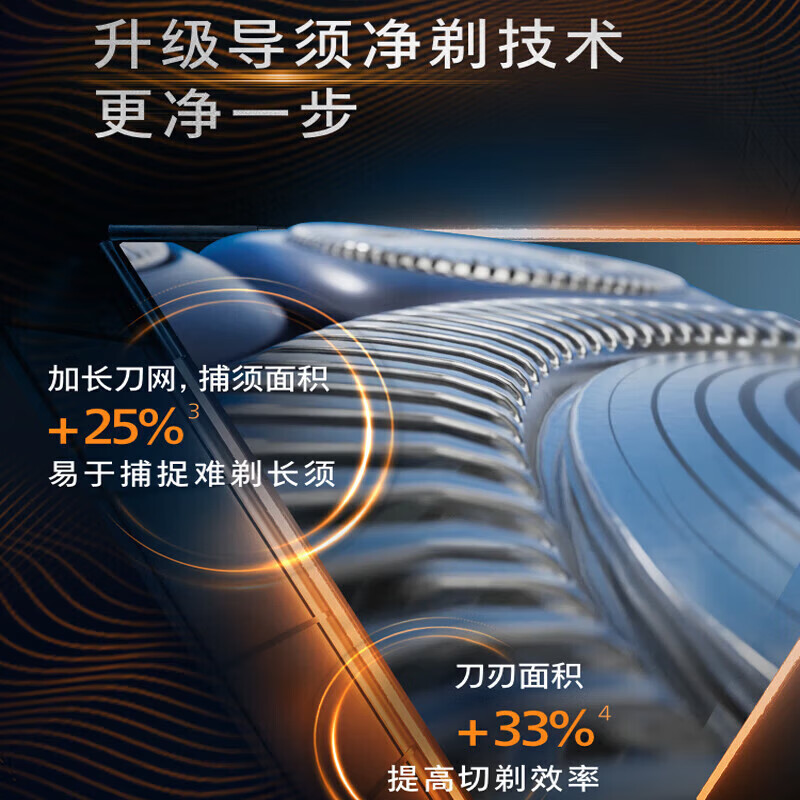 飞利浦（PHILIPS）飞利浦干湿双剃电动剃须刀S1系列旋风男士刮胡须刀全身水洗进口刀头生日礼物 S1887 S1887+【鼻毛器】