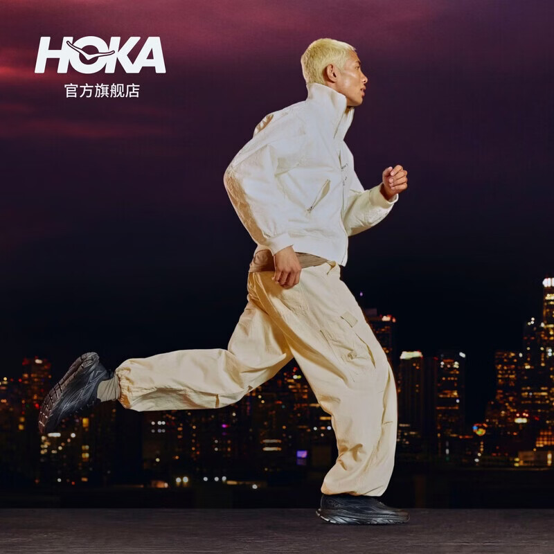 HOKA男款夏舒适轻盈运动休闲鞋马赫先锋版MACH REMASTERED耐磨透气 【新色】黑曜石/黑曜石 42