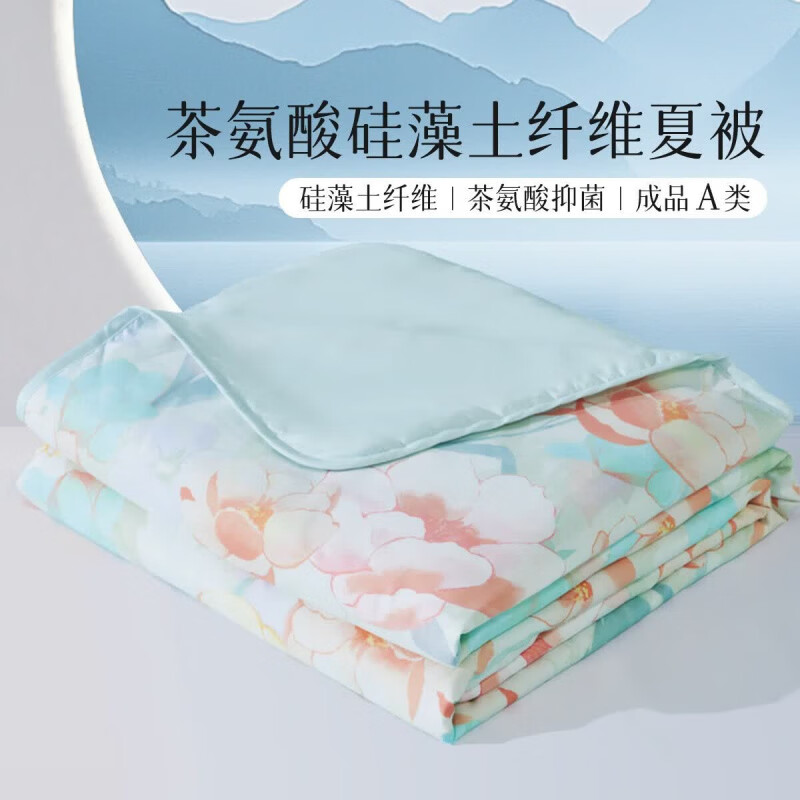 水星家纺集团出品 百丽丝A类可水洗夏凉被 抗菌夏被空调被芯【专享】 【A类负离子抗菌+可水洗】 200cm*230cm