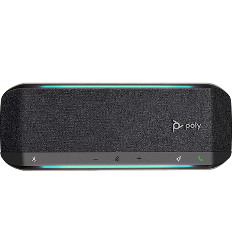 宝利通Poly SY40M USB视频会议全向麦 扬声器 2.5米拾音 5.1蓝牙 腾讯 zoom软件 适合20㎡会议室