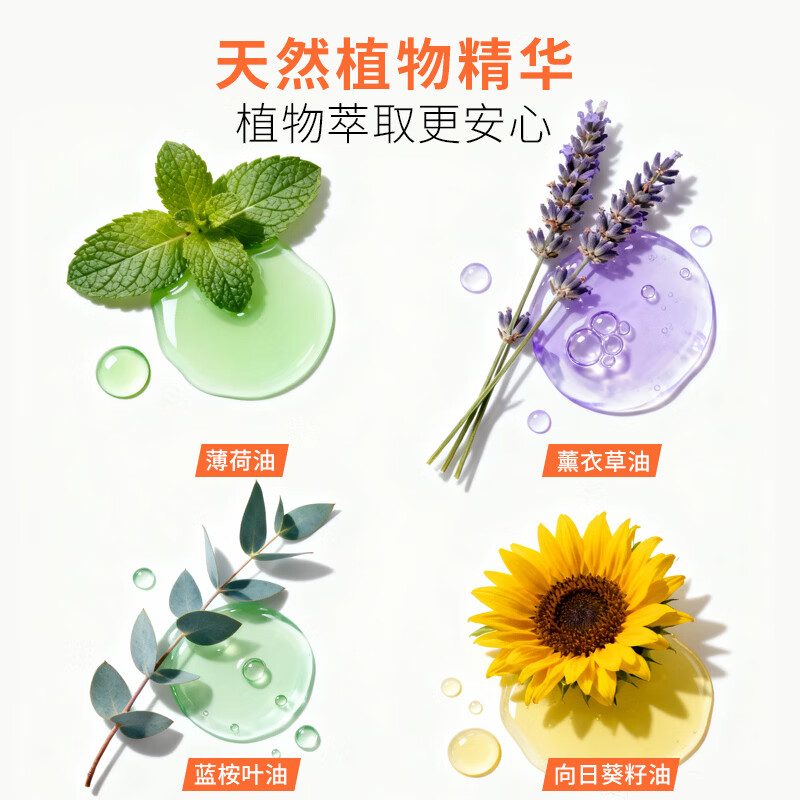 龙虎提神醒脑防困神器驱蚊用品清凉薄荷膏官方正品 清凉三件套*1(薄荷两用棒+薄荷精油6ml+薄荷膏)