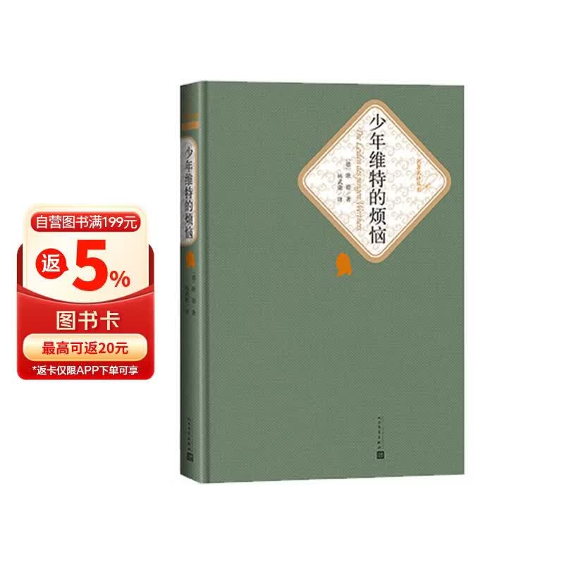 名著名译精装：少年维特的烦恼 小说
