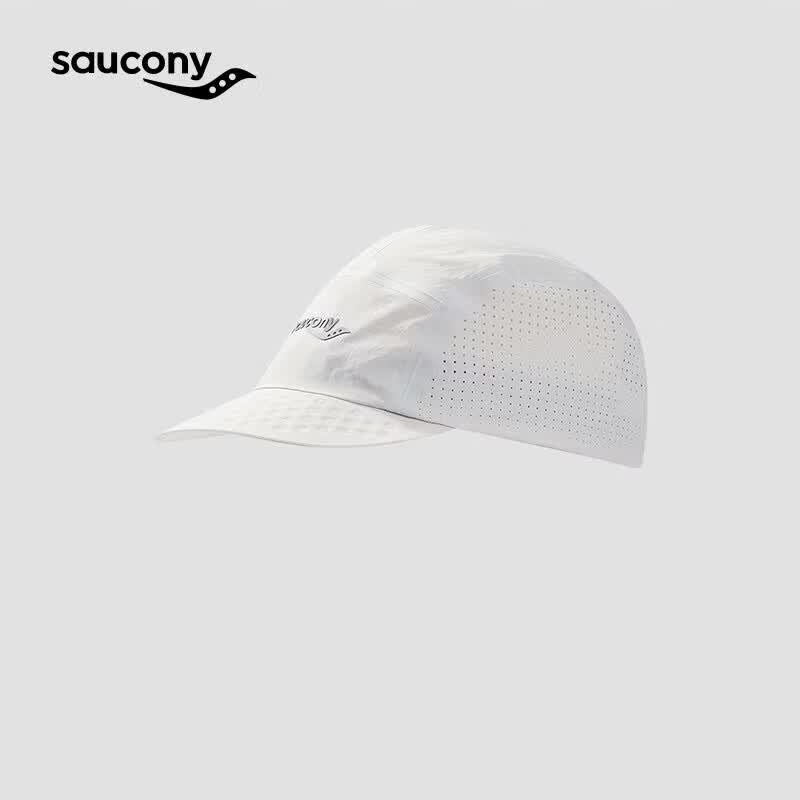 SAUCONY索康尼新品中性2026夏跑步训练系列运动帽 月影灰 均码