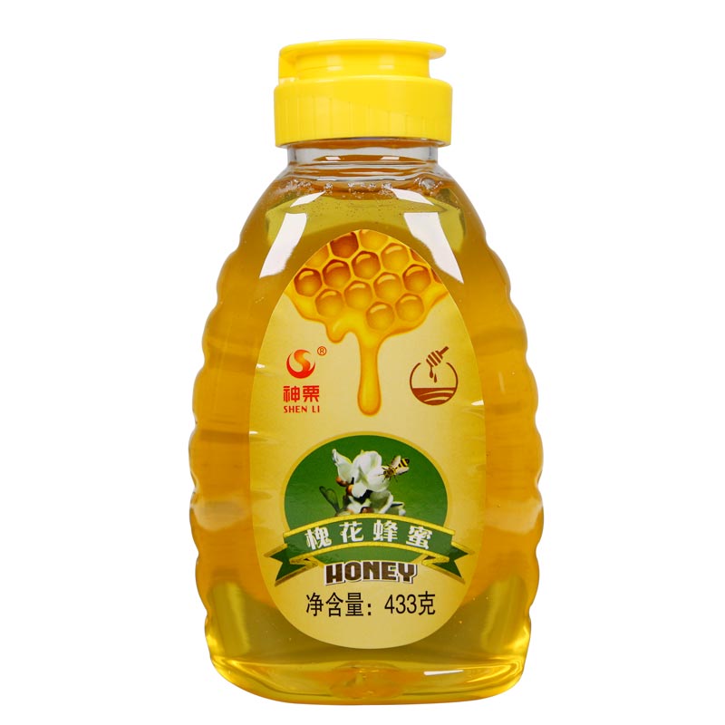 神栗蜂蜜  河北承德特产 433g/瓶 蜂蜜 承德特产 单瓶装 槐花蜜