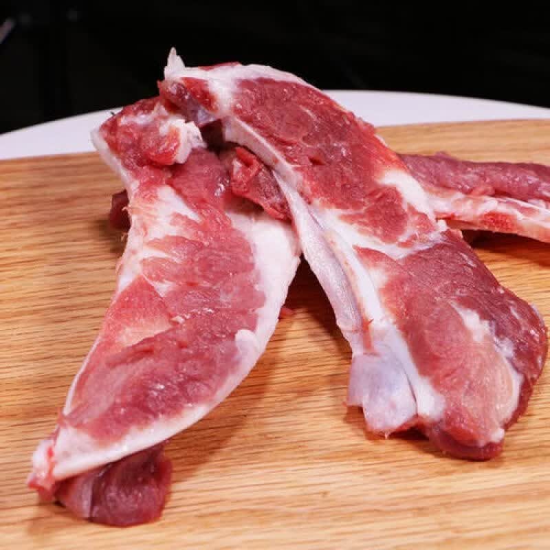 白荡里黑猪胸骨 脆骨排骨猪软骨黑猪肉生鲜 红烧煲汤食材 黑猪月牙骨4斤