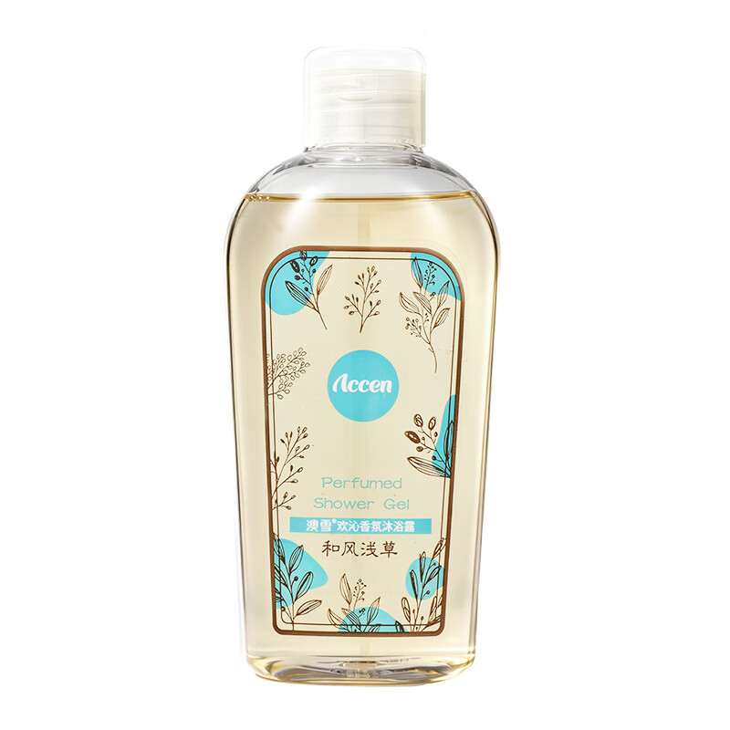 澳雪(accen)孙杨代言 鲜萃花香美肌清洁 留香沐浴露套装 300ml*3香氛沐浴露(情柚+午后+和风)