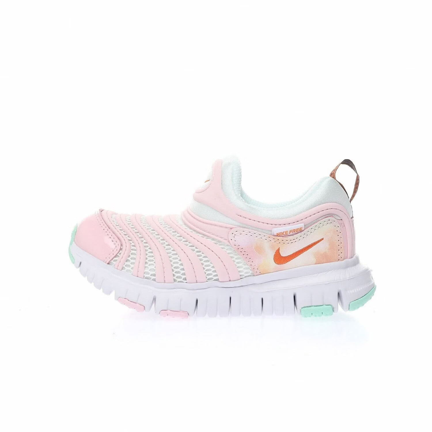 耐克(NIKE)毛毛虫童鞋新款透气网面运动鞋夏季男女童轻便软底一脚蹬学步鞋 FN3690-010 单层 37 适合脚长23cm