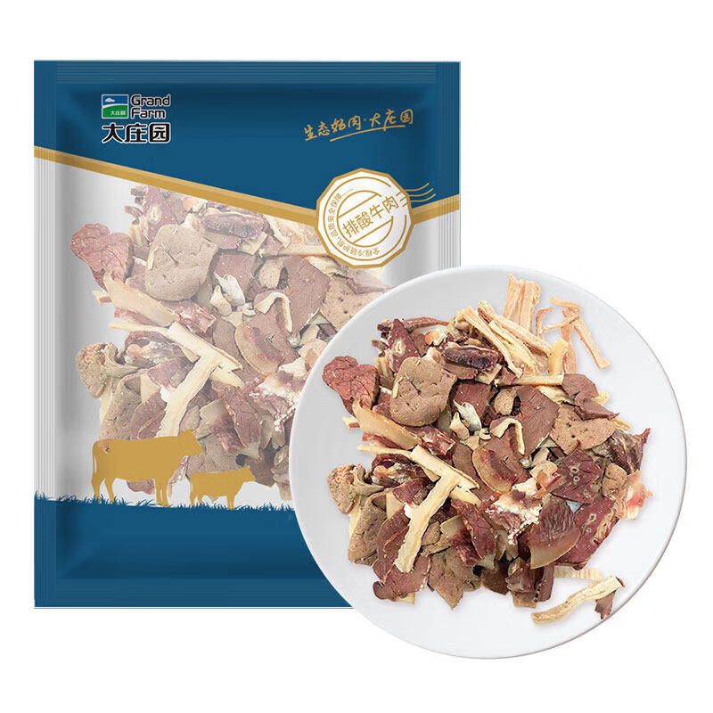大庄园（Grand Farm）精选牛杂牛肚牛肺300g*6红烧牛杂火锅牛杂炖煮烧汤 300g*6袋