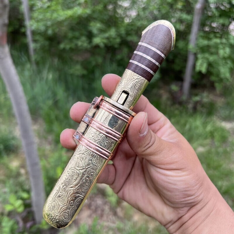 薇欧漫保安族手工刀大河家纯手工翻龙吃肉手扒小刀 蒙古剃专业加钢刀