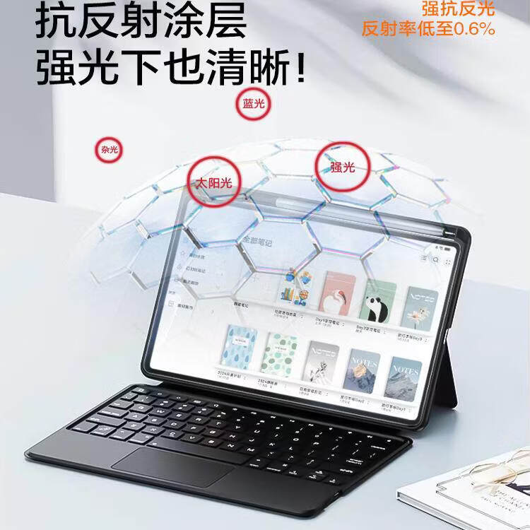 carmor适用于华为2025款matepad Air/Pro/mini平板膜AR增透低反光高透保护膜荣耀12.2英寸屏幕贴膜 华为Mate Pad Mini