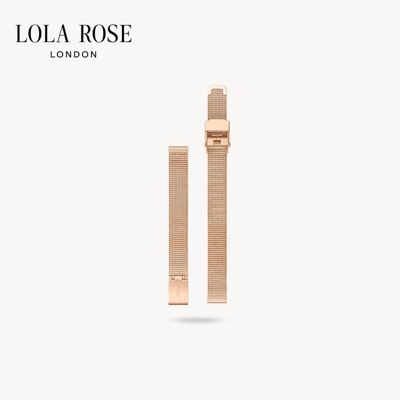 Lola Rose罗拉玫瑰米兰尼斯钢带玫瑰金表带