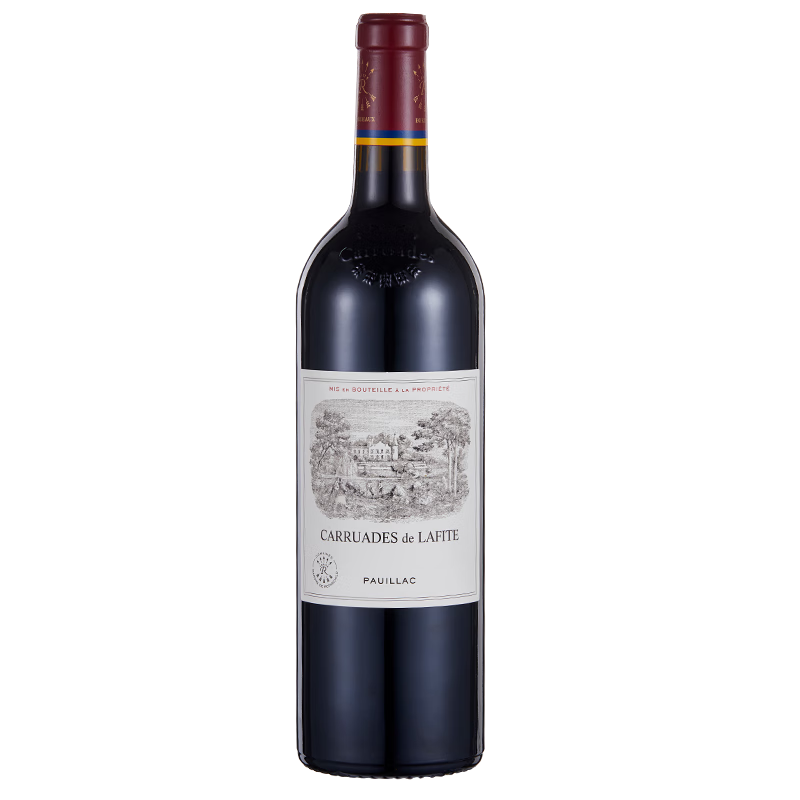 拉菲酒庄（CHATEAU LAFITE ROTHSCHILD）红酒 1855列级庄一级庄 拉菲庄园副牌干红葡萄酒 拉菲副牌2020年JS97分 单支750ML