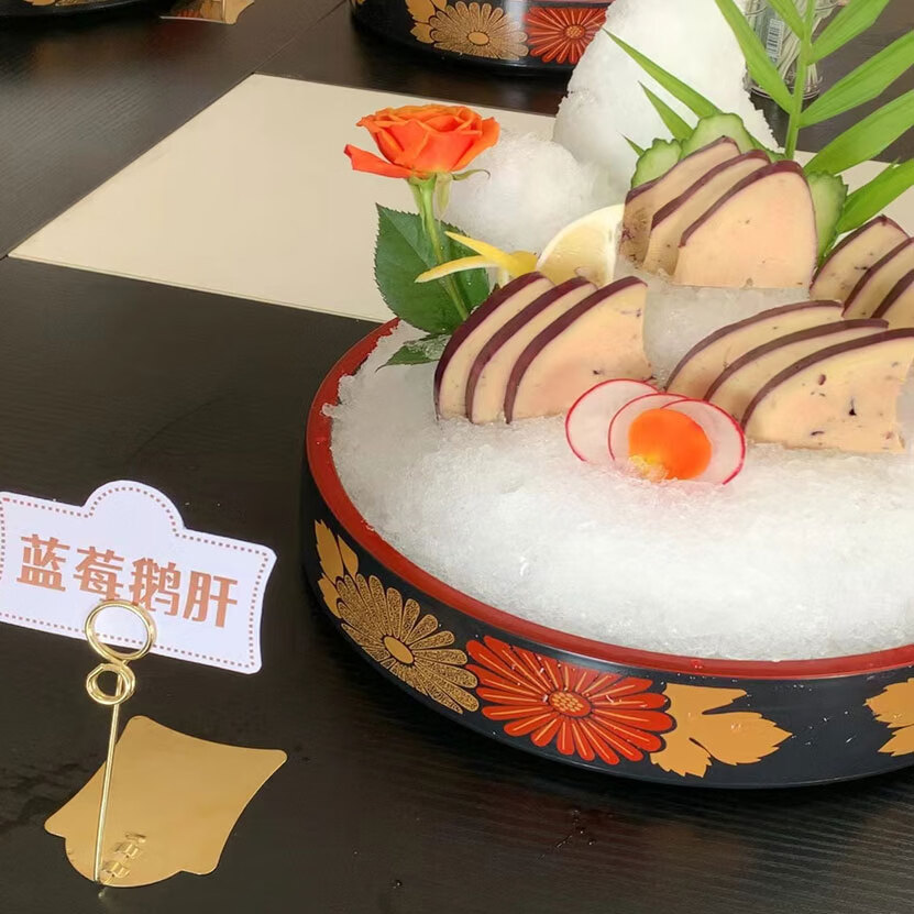 昌浩康金砖鹅肝开袋即食法式鹅肝红酒鹅肝蓝莓樱桃冰淇淋临朐鹅肝商用 金砖鹅肝150克X1袋【原切带红边】