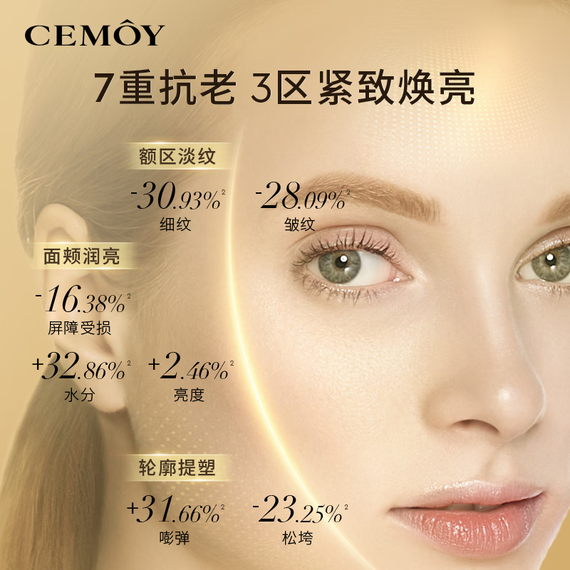 cemoy澳诗茉白金赋源臻我面霜第三代抗皱紧致补水保湿修护精华霜正品 170ml【水霜套装】