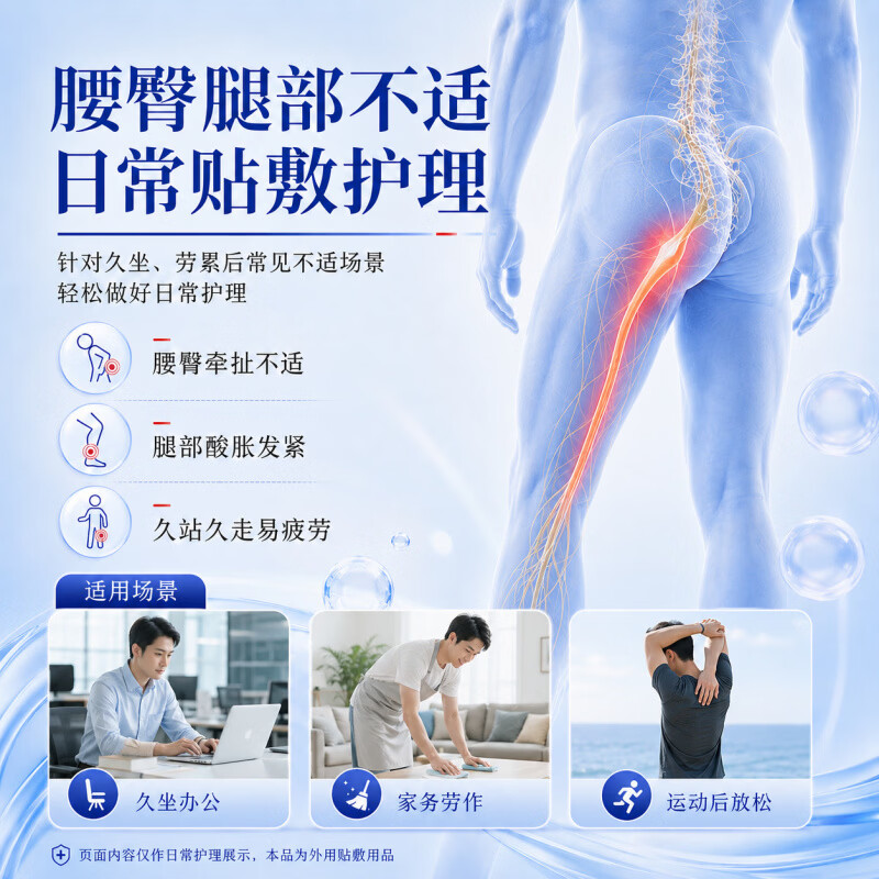 施井溯眠序痛舒贴腰间盘突出日本进口缓解突出腰椎腰间盘疼痛 买三送二到手5盒装【周期装】 【官方直售 京健保障】