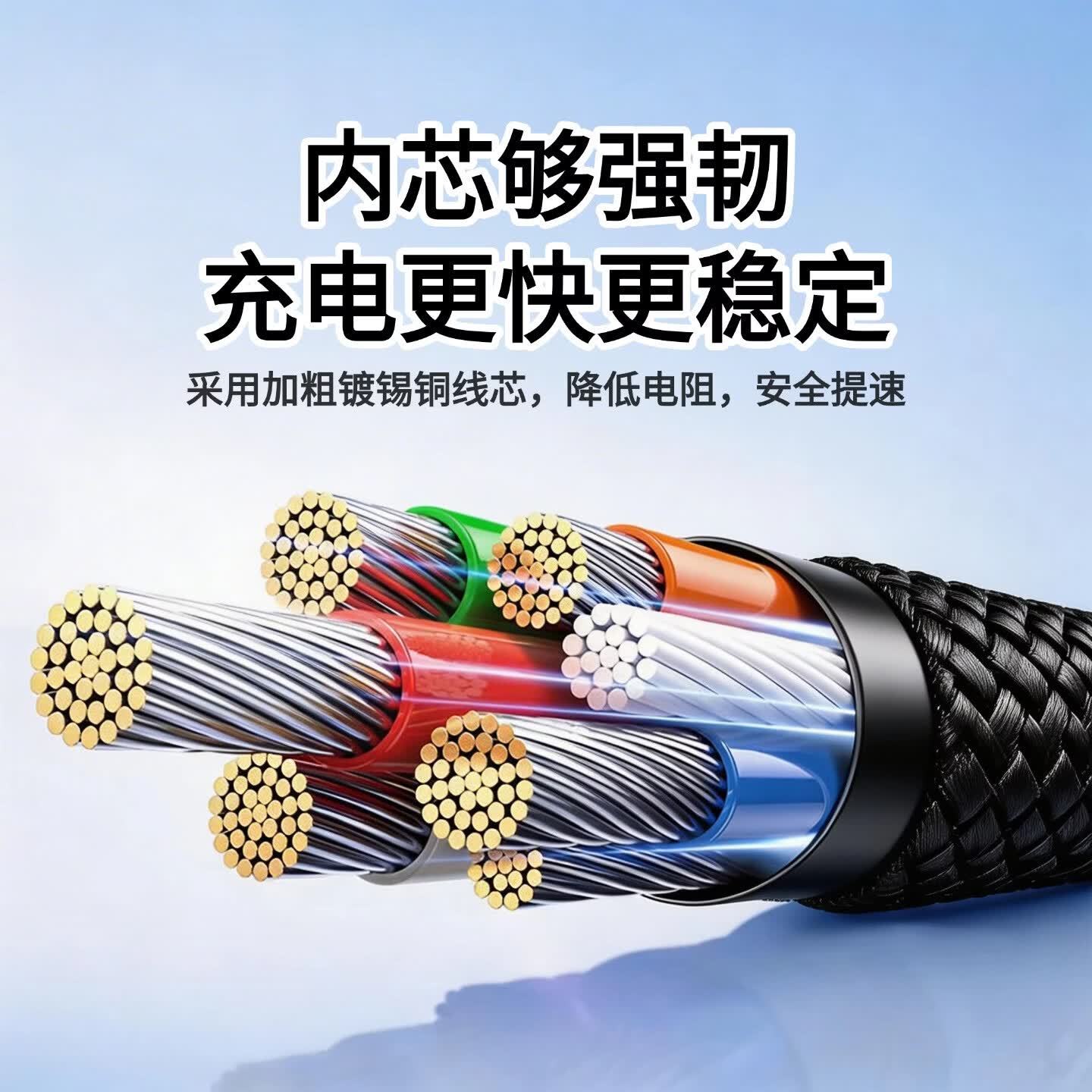 引威USB3.1数据线A口转Type-C编织65W超级快充线华为苹果小米安卓手机移动硬盘平板通用有线连电脑办公 【3米】一年质保无忧退换