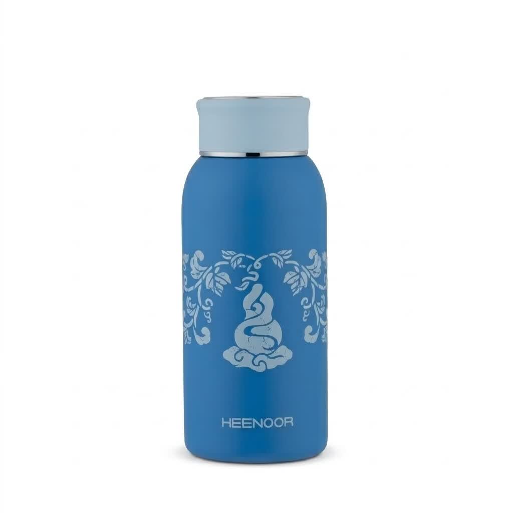 希诺（heenoor）新曜迷你保温杯女高颜值口袋杯便携小水杯抗菌杯泡茶杯2026年新款 【云葫青】 -260ml-礼盒装