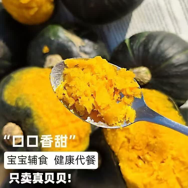 林大馋正宗贝贝南瓜板栗味新鲜日期宝宝辅食粉糯香甜小南瓜新鲜蔬菜代餐 【真贝贝 蒸不水】净 4.5斤 【 精品单果250g+ 饱满不瘪】