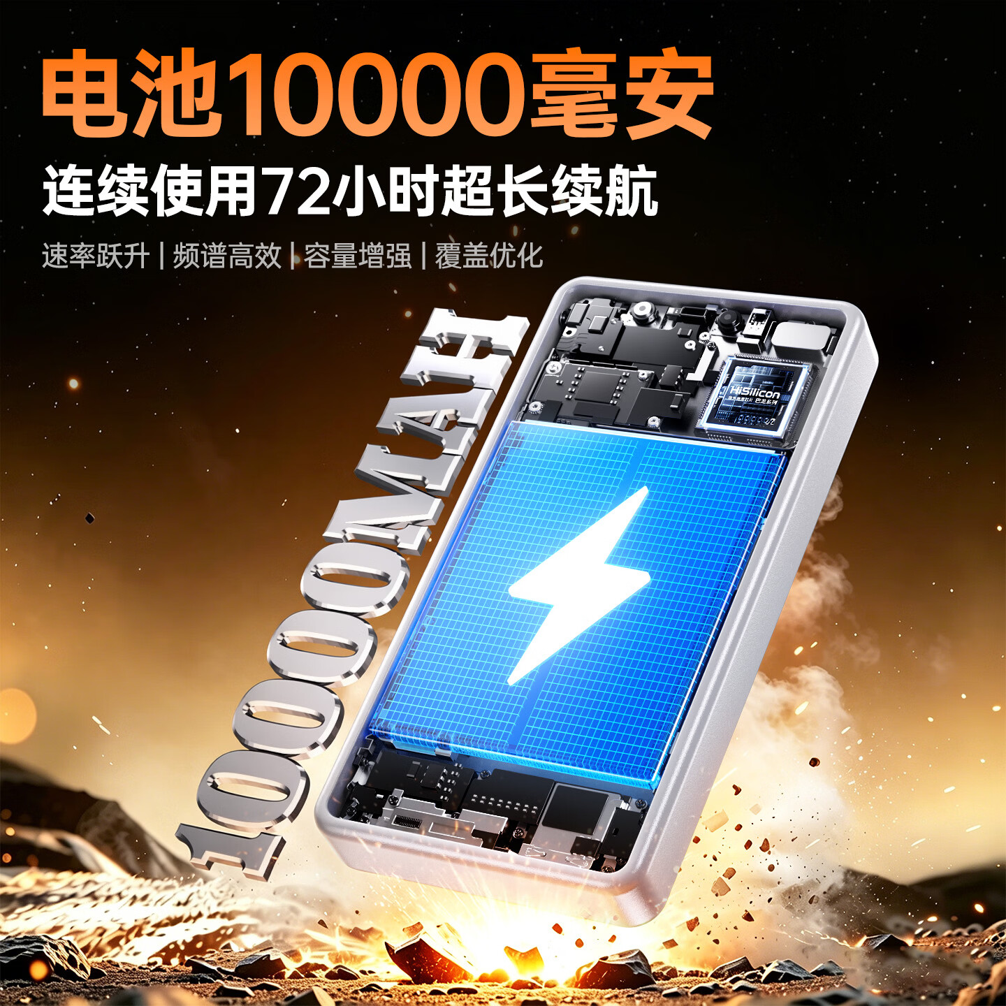 XIANJI【送1500G流量】随身wifi5g无线流量2026款全国通用移动无线网络上网wi-fi流量家用便携笔记本车载 【智界版】5G海思芯片-三网通强信号全国畅游