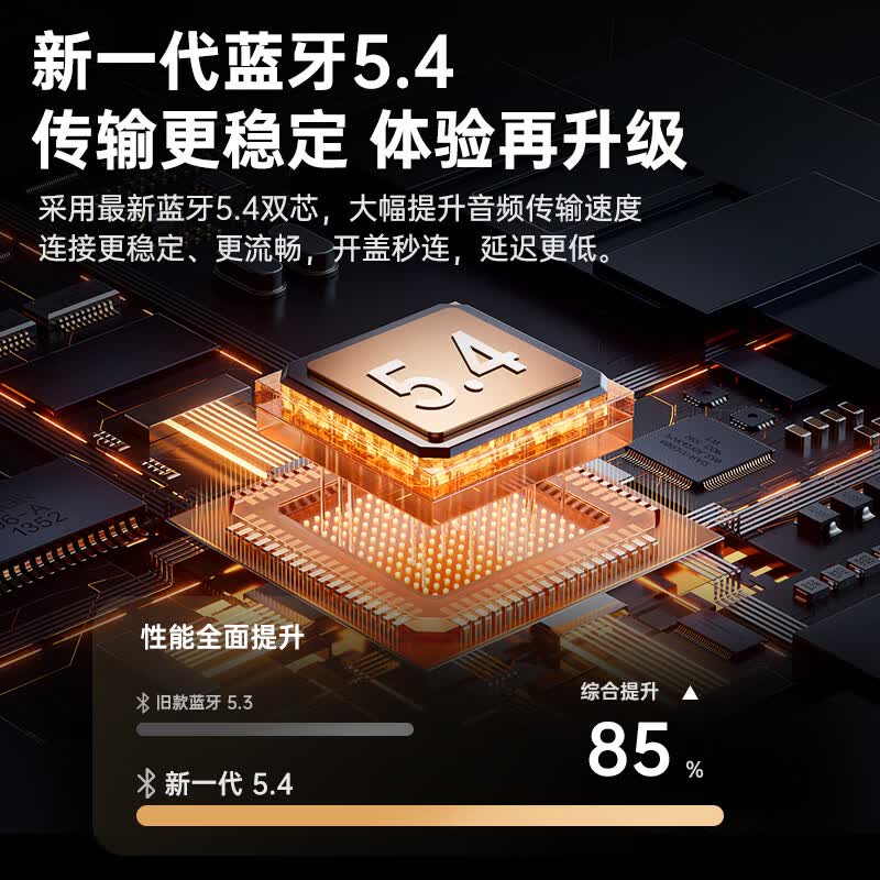 纽曼(Newmine)【2026新款丨顶配音质】蓝牙耳机无线运动降噪挂耳开放式骨传导概念音乐游戏低延迟超长续航 炫酷黑【全景音质+舒适佩戴】