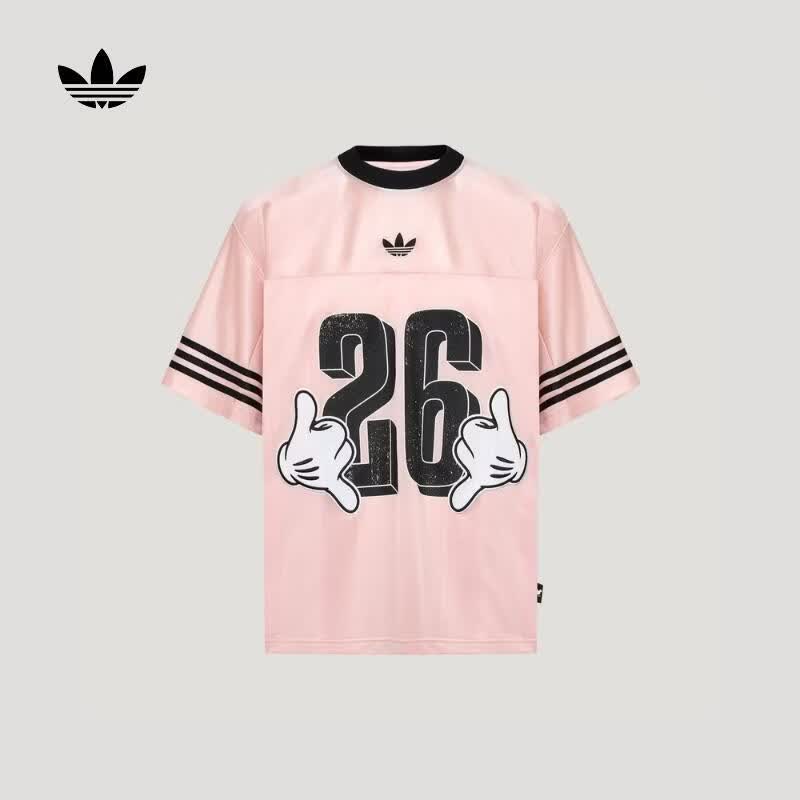 阿迪达斯（adidas）Original三叶草2026年男子MICKEY JERSEY迪士尼联名款运动短袖T恤 KU3105 L