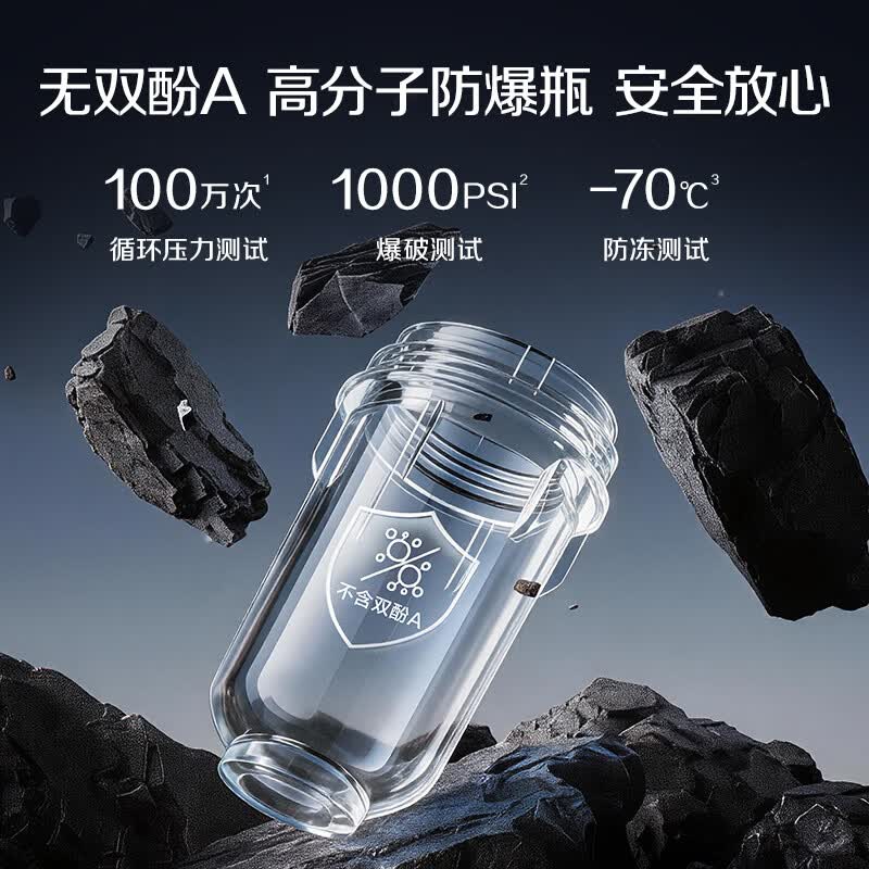 史密斯（A.O.SMITH）【2026重磅上新】佳尼特前置过滤器 家用前置净水过滤器自来水防冻防爆大白瓶 升级款CPF-T7PRO 20T/h超大流量  40微米黄金过滤精度 99.9%仿生叠片过滤