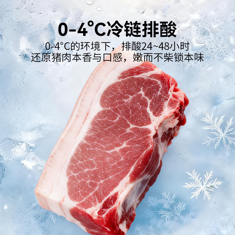 黔大侠猪腿肉贵州高原慢养山猪前后腿肉原切生鲜猪肉炒菜冷冻烧烤食材 腿肉500g*2袋