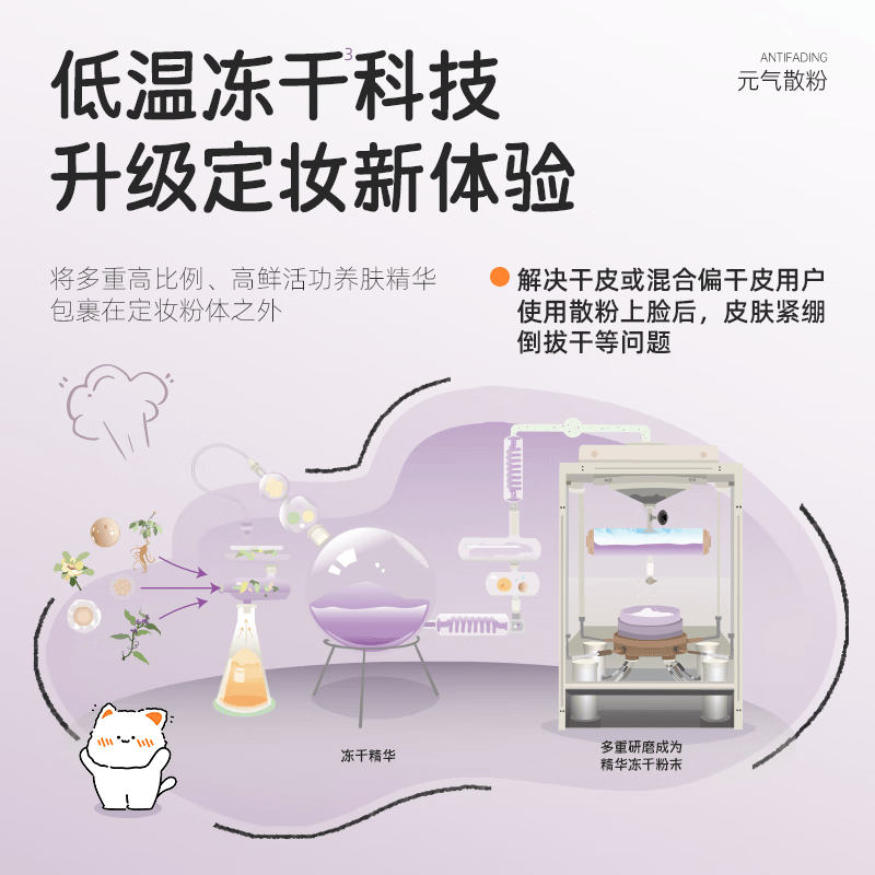 UMT植萃冻干精华散粉 控油持久定妆 粉饼雾面 效期至27年10月