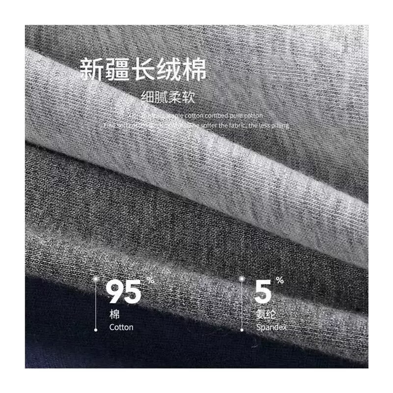 雅鹿男士内裤男平角裤抗菌裆四角裤宽松透气男生短裤无痕防夹臀纯棉裤 【三条装】黑色+深灰+藏青 3条 XL 【建议110-130斤】