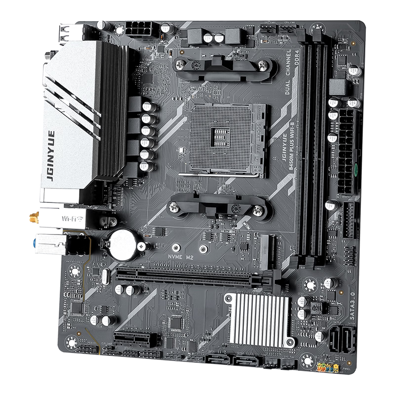精粤 B450M PLUS WIFI B WIFI6E DDR4 图 6