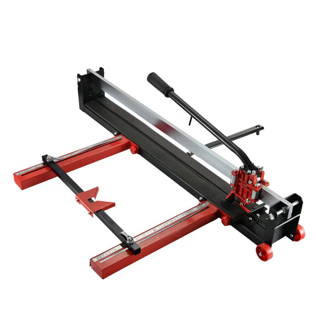 哩嗹啰嗹瓷砖切割机推刀手动手推切磁砖贴地砖工具加宽单轨 600