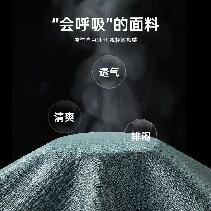 梦特娇(MONTAGUT)【桑蚕丝】26春季新款短袖翻领polo衫男务T恤凉感透气百搭 卡其灰 3XL (185)