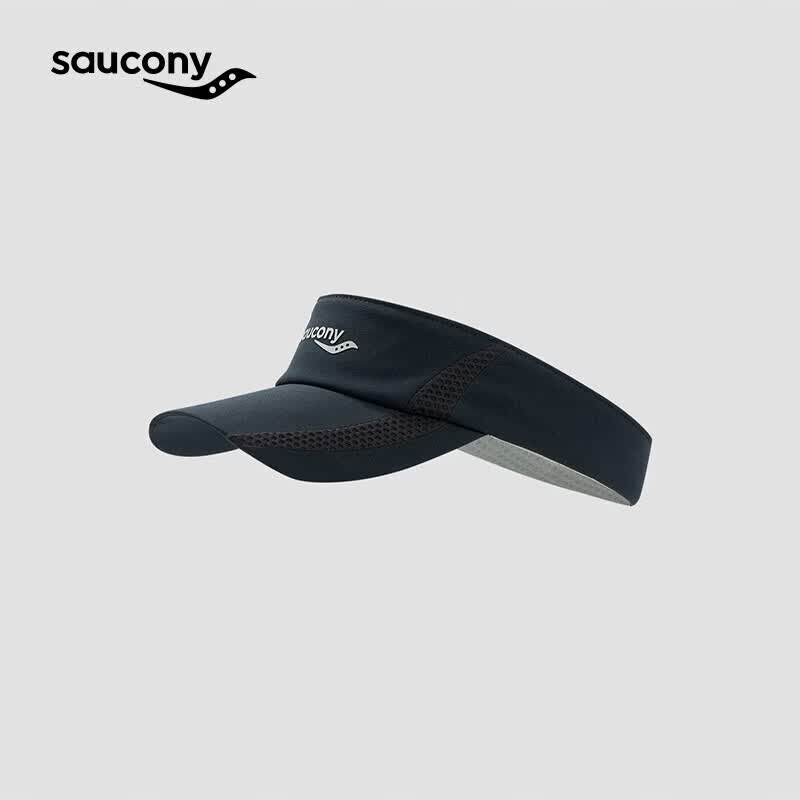 SAUCONY索康尼新品中性2026夏跑步训练系列运动帽 正黑色 均码