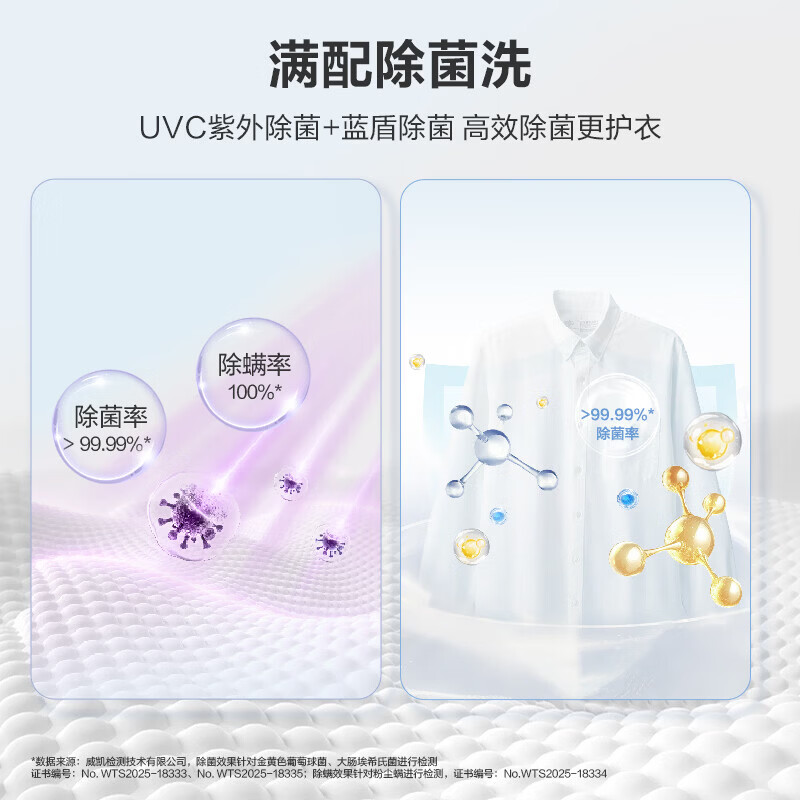 海尔(Haier)云溪4.0pro全自动滚筒洗衣机10KG单洗 家用超薄大容量 直驱精华洗 一级能效 7KJ3U1 家电换新补贴