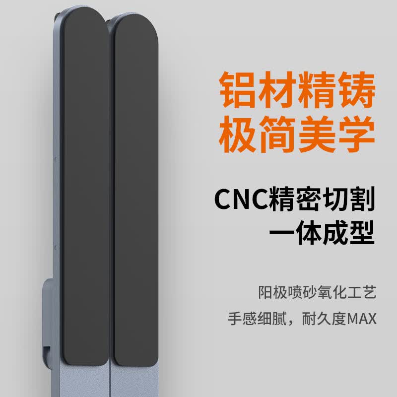 来酷(Lecoo)笔记本电脑支架散热器增高架【10KG承重 | 肆意旋转】适用联想苹果华为笔记本游戏本 折叠收纳 | 全铝合金X15支架