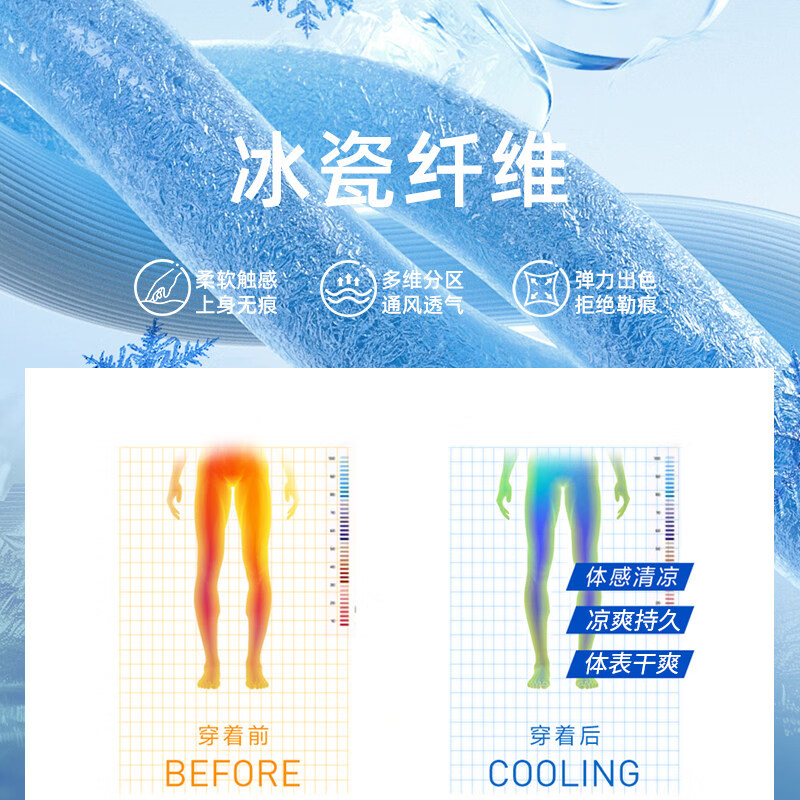 Zackwear夏季新款凉感双C囊袋洞洞内裤透气舒适无痕男士内裤男款四角平角 烟雨灰+落日棕+暮山灰 2XL (135-155斤)