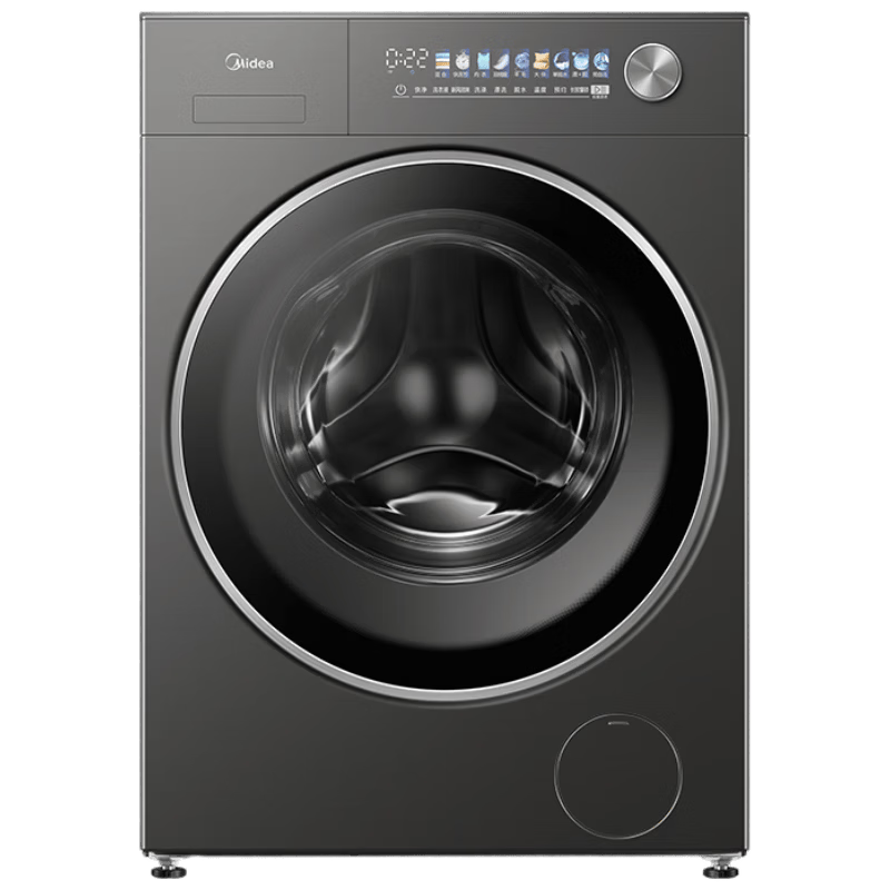 美的（Midea）元气2.0滚筒洗衣机全自动 12KG大容量 1.15洗净比 MG12L5PROMAX 补贴(支持鸿蒙智联)