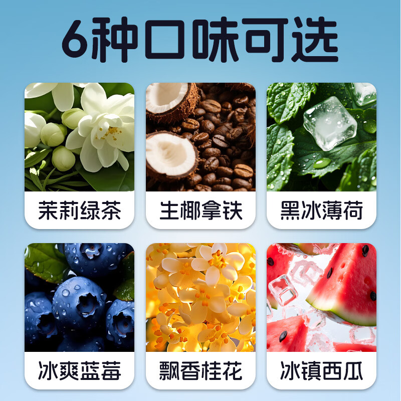 诤友(JOYO)果味过滤烟嘴一次性多重过滤粗中细三用混合口味抛弃型咬嘴烟具 【10小盒】 60支