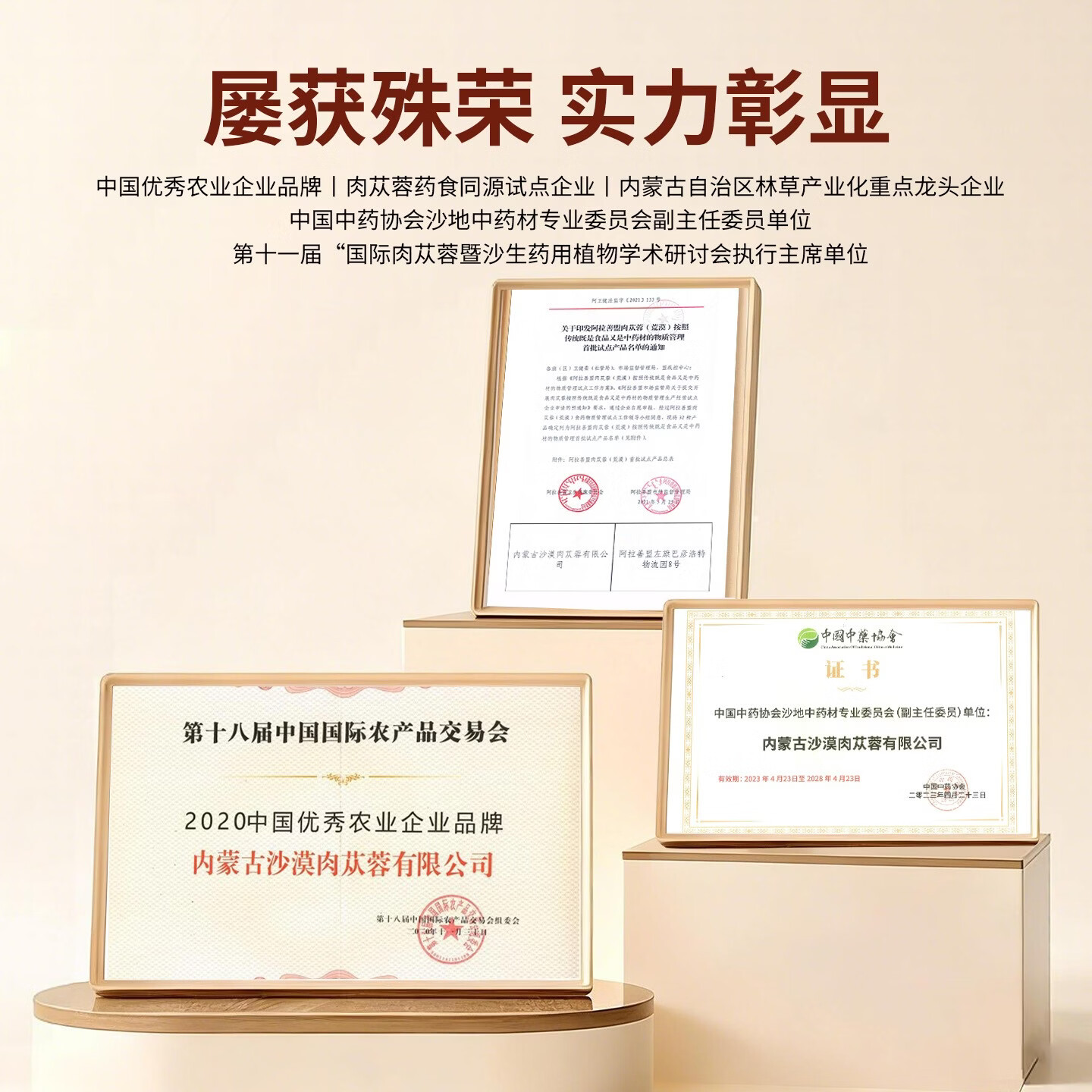 益从容阿拉善荒漠肉苁蓉原浆特级正品仿野生中药材男人茶口服液黄精搭档 30ml*6瓶 /每盒*10盒赠七盒 到手17盒
