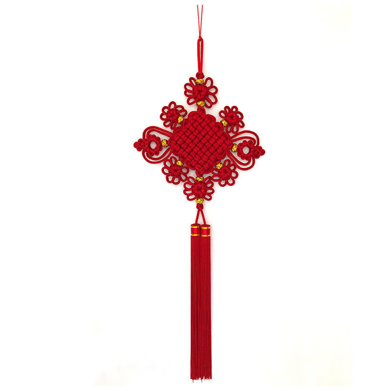 中国结挂件笑圆手工 大结装饰同心结编织平安结大号挂件乔迁礼品 3号8
