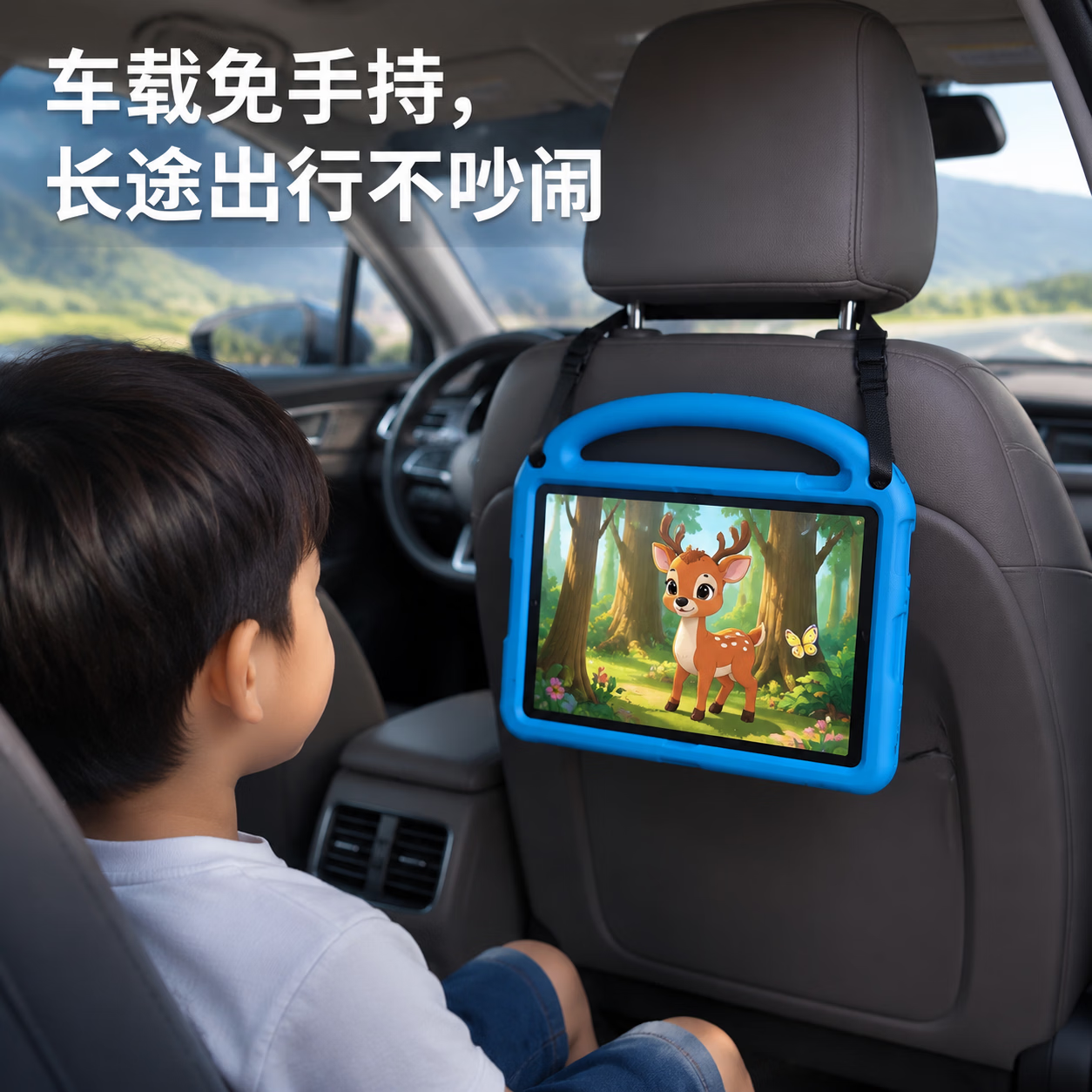 徽禹HUIYU适用苹果iPad11保护壳Air2/4/5/6保护套Pro3/4/7款11英寸mini6全包防摔壳早教防摔可背可手提 黄色【送可背肩带】可手提|全包防摔 Pro 7代【11英寸】【带笔槽】
